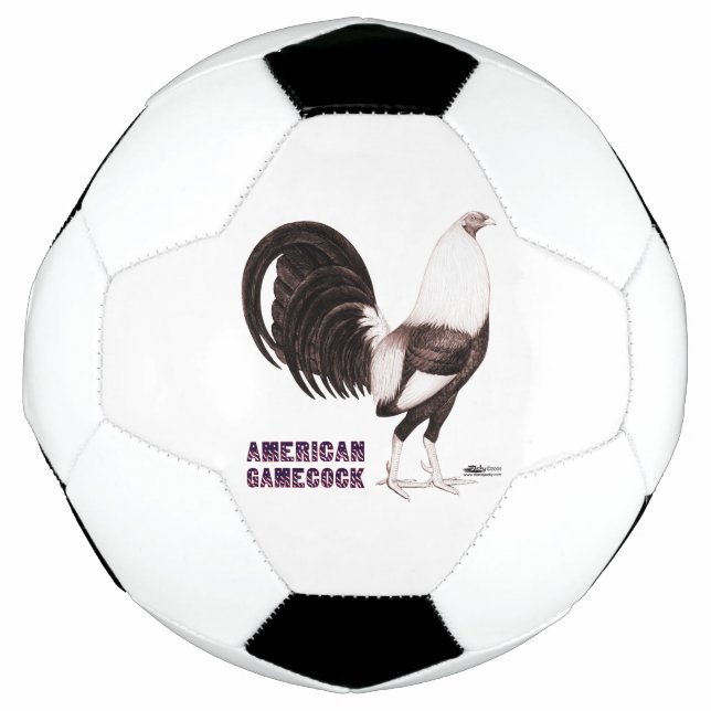 Gamecock Sepia Fußball (Vorderseite)