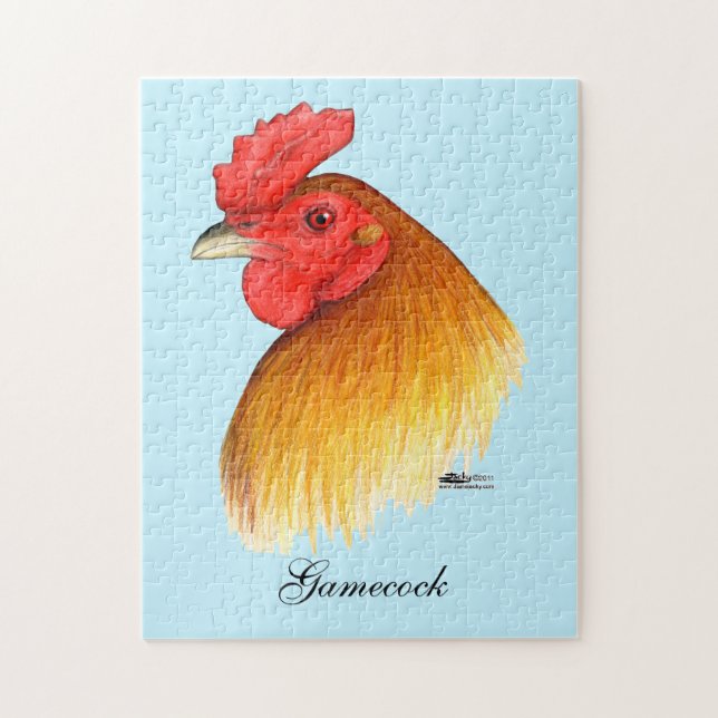 Gamecock Stag Pea Comb (Vertikal)