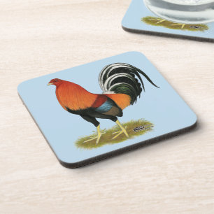 Gamecock Wheaten Rooster Getränkeuntersetzer
