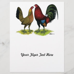 Gamefowl Pair Flyer