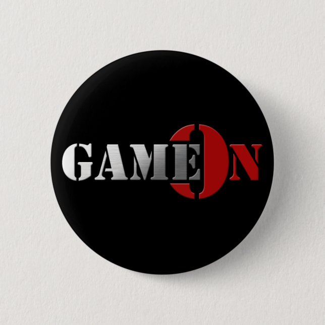 GameOn Netowrk Logo Button (Vorderseite)