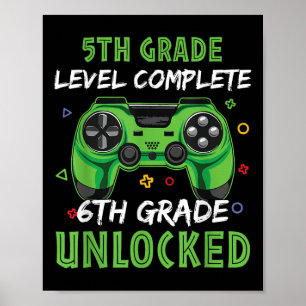GamePad 6. Klasse unverschlossenes Geschenk für Ki Poster