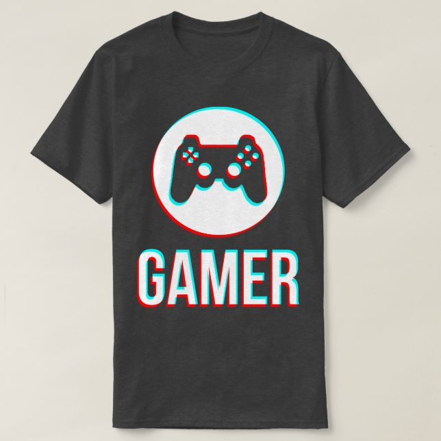 Gamer (12) T-Shirt (Design vorne)