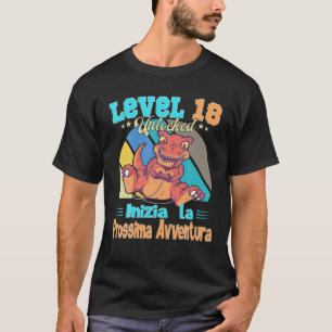 Gamer 18th Birthday - Dinosaur Gift Boys 18th T-Shirt