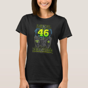 Gamer 46. Geburtstag Level 46 erreichte Gaming Men T-Shirt
