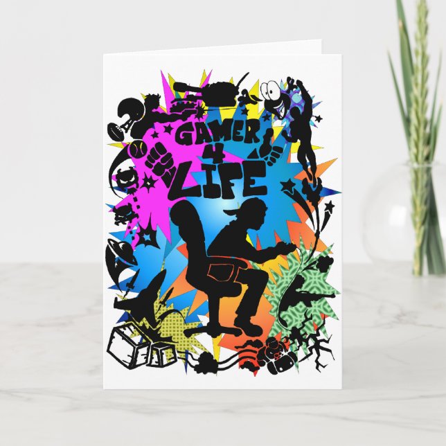 Gamer 4 Life Karte (Vorderseite)