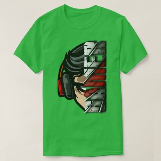 Gamer (4) T-Shirt (Design vorne)