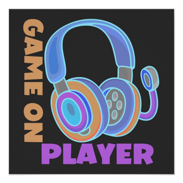 GAMER 6-SPIEL AUF SPIELER POSTER (Vorderseite)