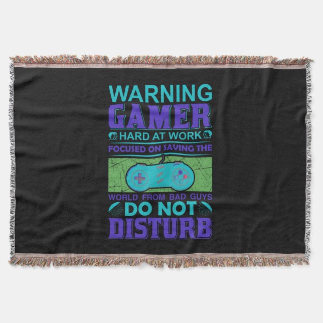 Gamer Art Gamer hart am Arbeitsplatz Decke (Vorderseite)