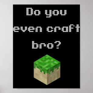 Gamer Atoll Video Game - Sie können sogar Floß Bro Poster