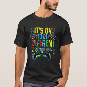 Gamer Autism Autismus Sensibilisierungskampagne fü T-Shirt