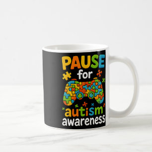 Gamer-Autismus-Bewusstseinsmonat 2025 Gaming-Kinde Kaffeetasse