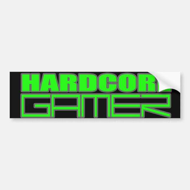 Gamer Autoaufkleber (Vorne)
