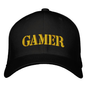 GAMER BESTICKTE BASEBALLKAPPE