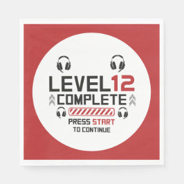 Gamer Birthday oder Abschluss Serviette