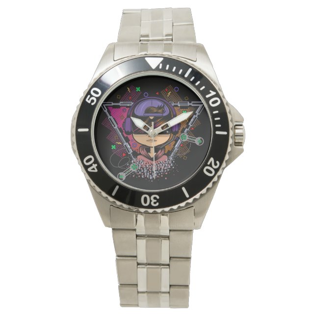 Gamer Boy Armbanduhr (Vorderseite)
