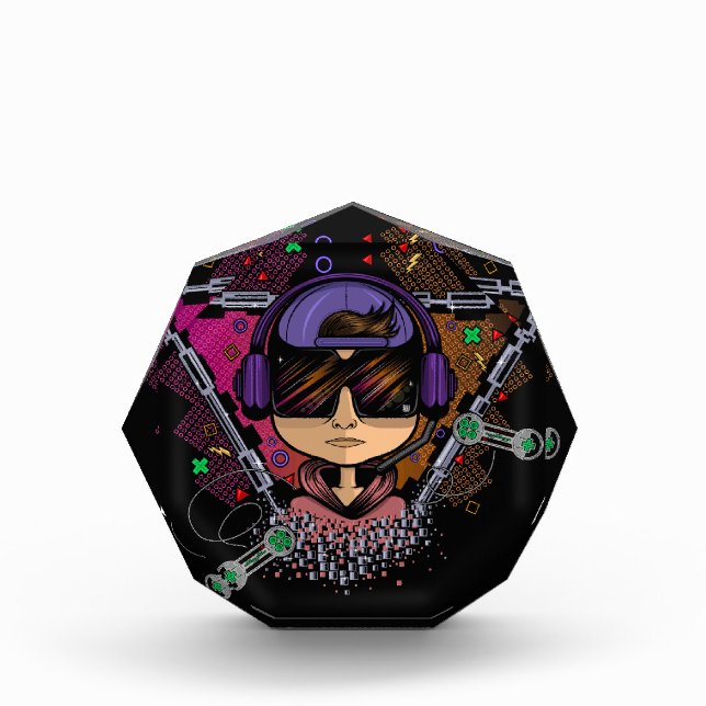 Gamer Boy Fotoblock (Vorderseite)