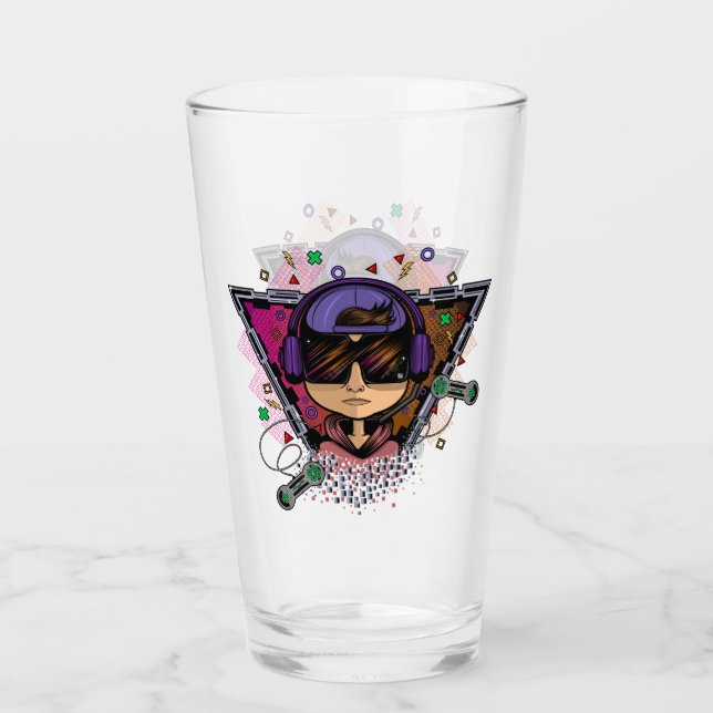 Gamer Boy Glas (Vorderseite)