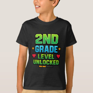 Gamer Boys CK Zurück zur Schule 2. Klasse Erster T T-Shirt