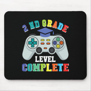 Gamer Boys der zweiten Klasse - Level abgeschlosse Mousepad