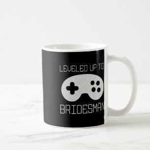 Gamer Bridesman Leveled Up Achievement Meme Kaffeetasse