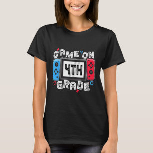 Gamer Byck Zur Schule Lustiges Spiel Für 4. Klasse T-Shirt