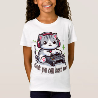 Gamer Cat Challenge: Glaubst du, du kannst mich sc T-Shirt