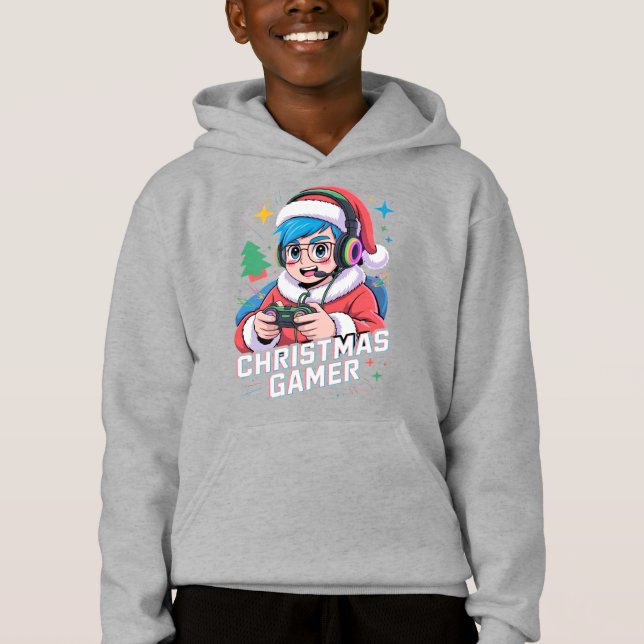 Gamer Christmas Gifts Cool Kids Holiday Gamer  (Devant)