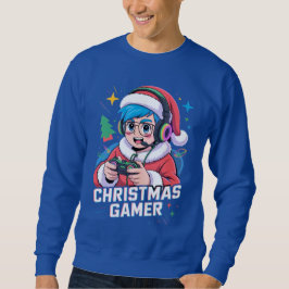 Gamer Christmas Gifts Cool Kids Holiday Gamer  Sweatshirt