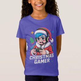 Gamer Christmas Gifts Cool Kids Holiday Gamer  T-Shirt