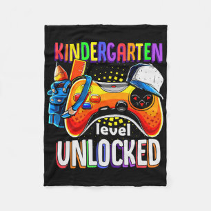 Gamer Ck To School Gamepad Kindergarten-Stufe frei Fleecedecke