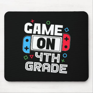 Gamer Ck Zur Schule Lustiges Spiel Für Kids 4. Kla Mousepad