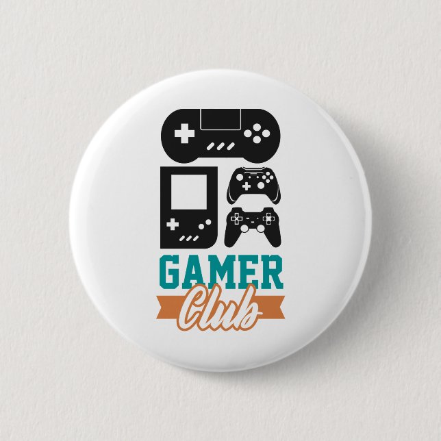 Gamer Club Button (Vorderseite)
