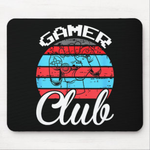 Gamer Club Lustige Gaming-Zitate Geschenk für Spie Mousepad