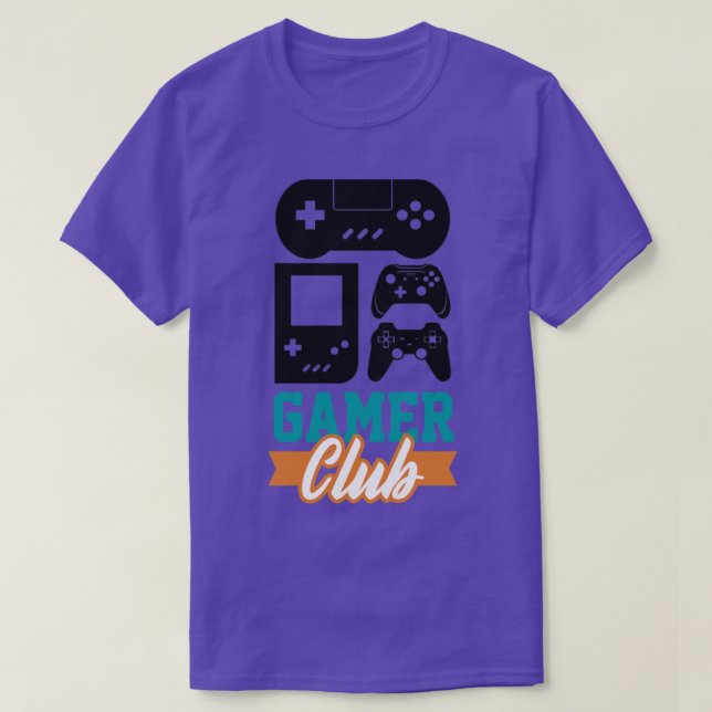 Gamer Club Tshirt (Design vorne)