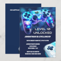 Gamer Console Nebel beleuchtet Jungs Gaming-Party