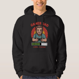Gamer-Dad-T-Shirt für Videospiel-Enthusiasten und Hoodie