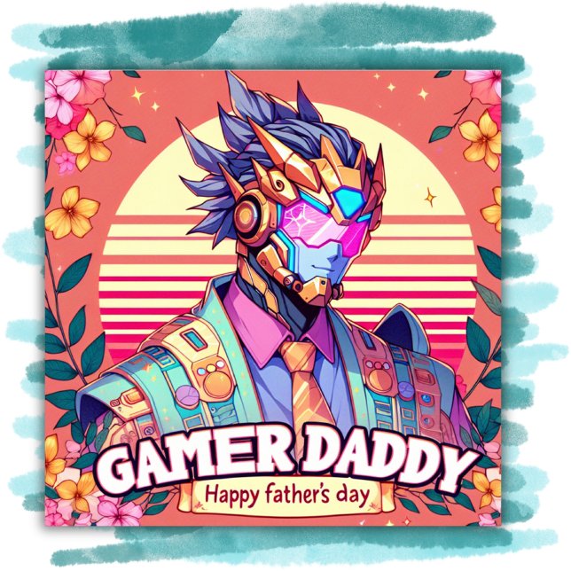 Gamer Daddy Happy Vatertag | Poster (Von Creator hochgeladen)