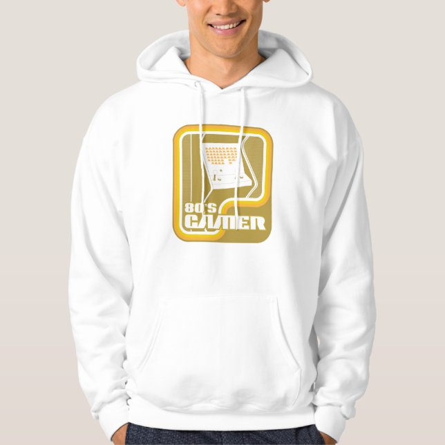 Gamer der 80er hoodie (Vorderseite)