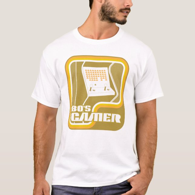 Gamer der 80er T-Shirt (Vorderseite)