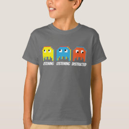 Gamer, die zuhören abgelenkte Kinder T - Shirt