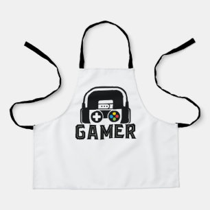 Gamer: Ein originelles und spielerisches Design Schürze