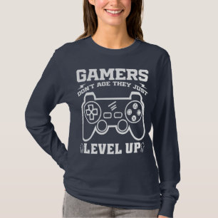 Gamer erleben nicht das Alter, sondern nur den Geb T-Shirt