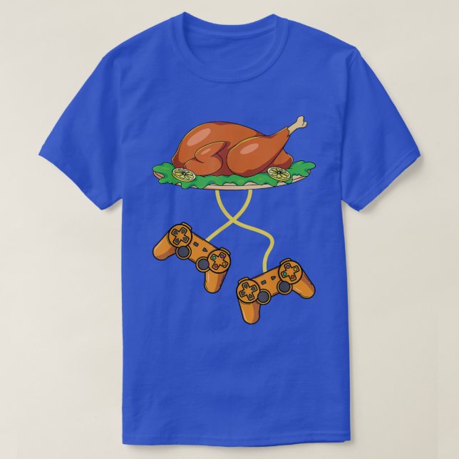 Gamer Erntedank Türkei Videospiele Kinder Jungs T-Shirt (Design vorne)