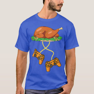 Gamer Erntedank Türkei Videospiele Kinder Jungs T-Shirt