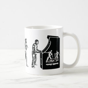 Gamer-Evolution - Spiel-VideospieleArcadeGeek Kaffeetasse