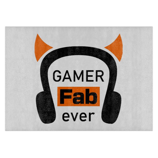 Gamer fab-ever schneidebrett (Vorderseite)