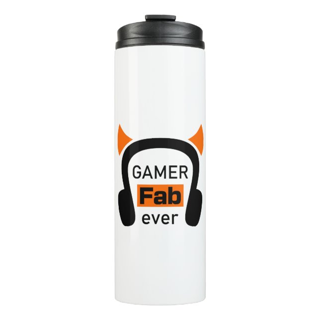 Gamer-Fab-ever Thermosbecher (Vorderseite)