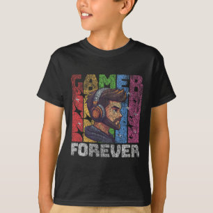 Gamer Forever – Farbprofil-Design für Kopfhörer Di T-Shirt