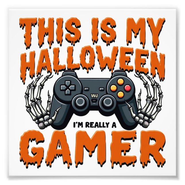 Gamer Fotodruck (Vorne)